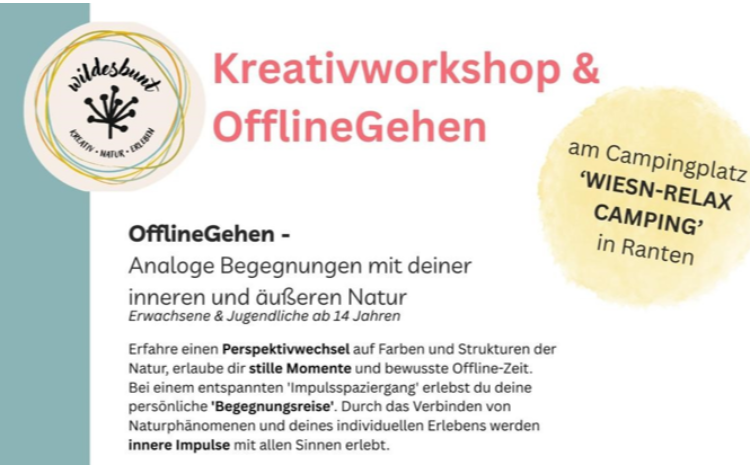 OfflineGehen - Analoge Begegnungen mit deiner inneren und äußeren Natur