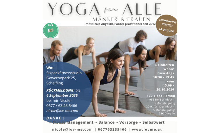 Herbst Yoga Kurse mit Nicole Angelika Panzer
