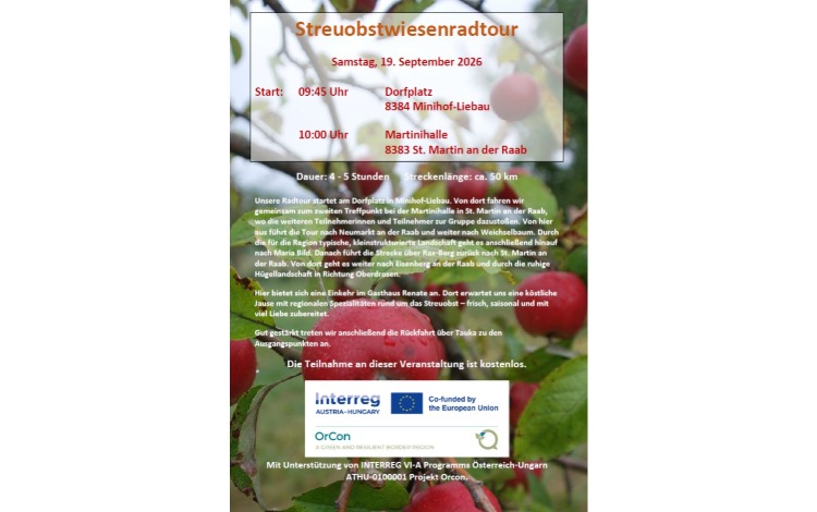 Streuobstwiesenradtour