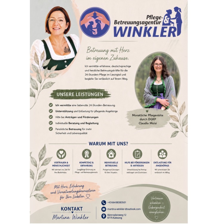 Pflege- Betreuungsagentur Winkler
