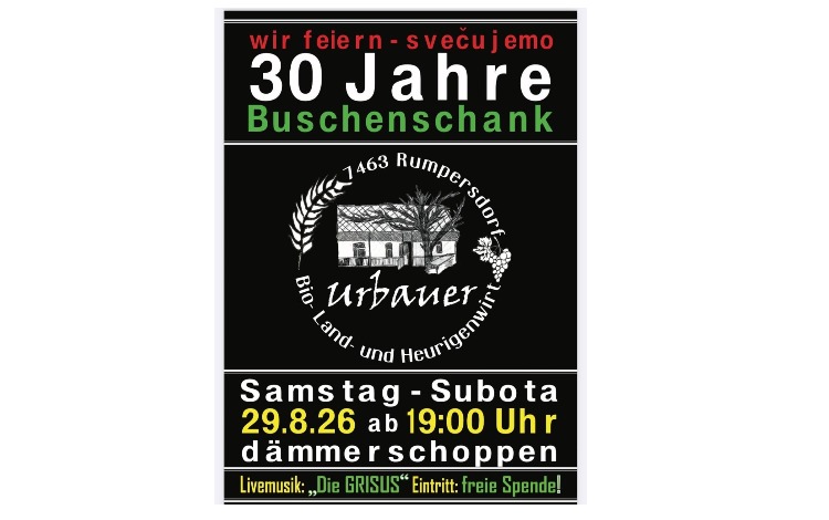 30 Jahre Buschenschank Urbauer