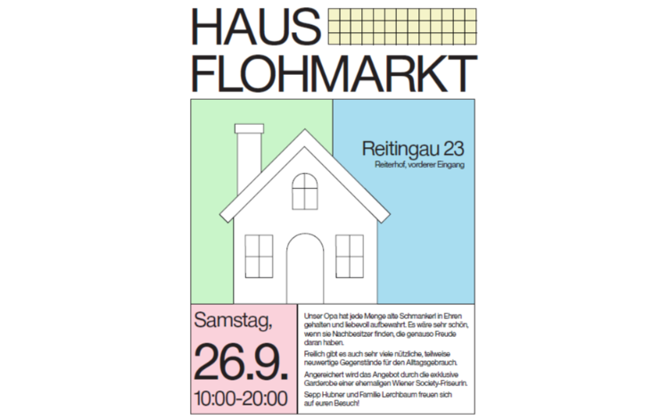 Haus-Flohmarkt am 26.09.2026