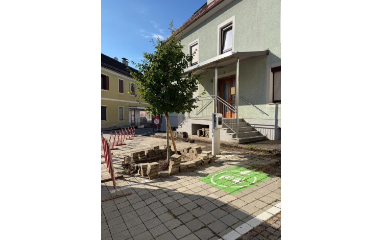 E-Ladestation diese Woche wegen Bauarbeiten außer Betrieb