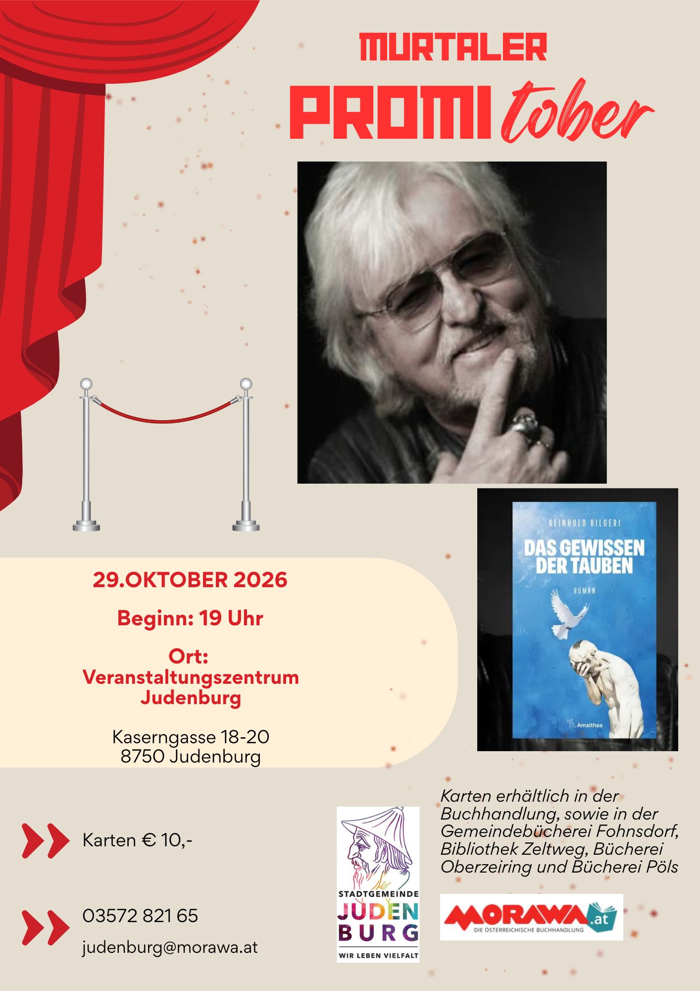PROMITOBER - LESUNG mit Reinhold Bilgeri