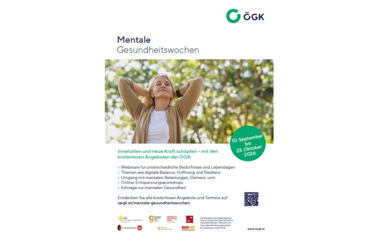 ÖGK - Mentale Gesundheitswochen