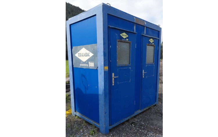 VERKAUF 8 Fuß Doppel-Sanitärbox - WC Container