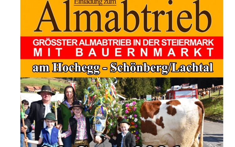 Almabtrieb am Hochegg