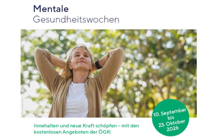 Mentale Gesundheitswochen