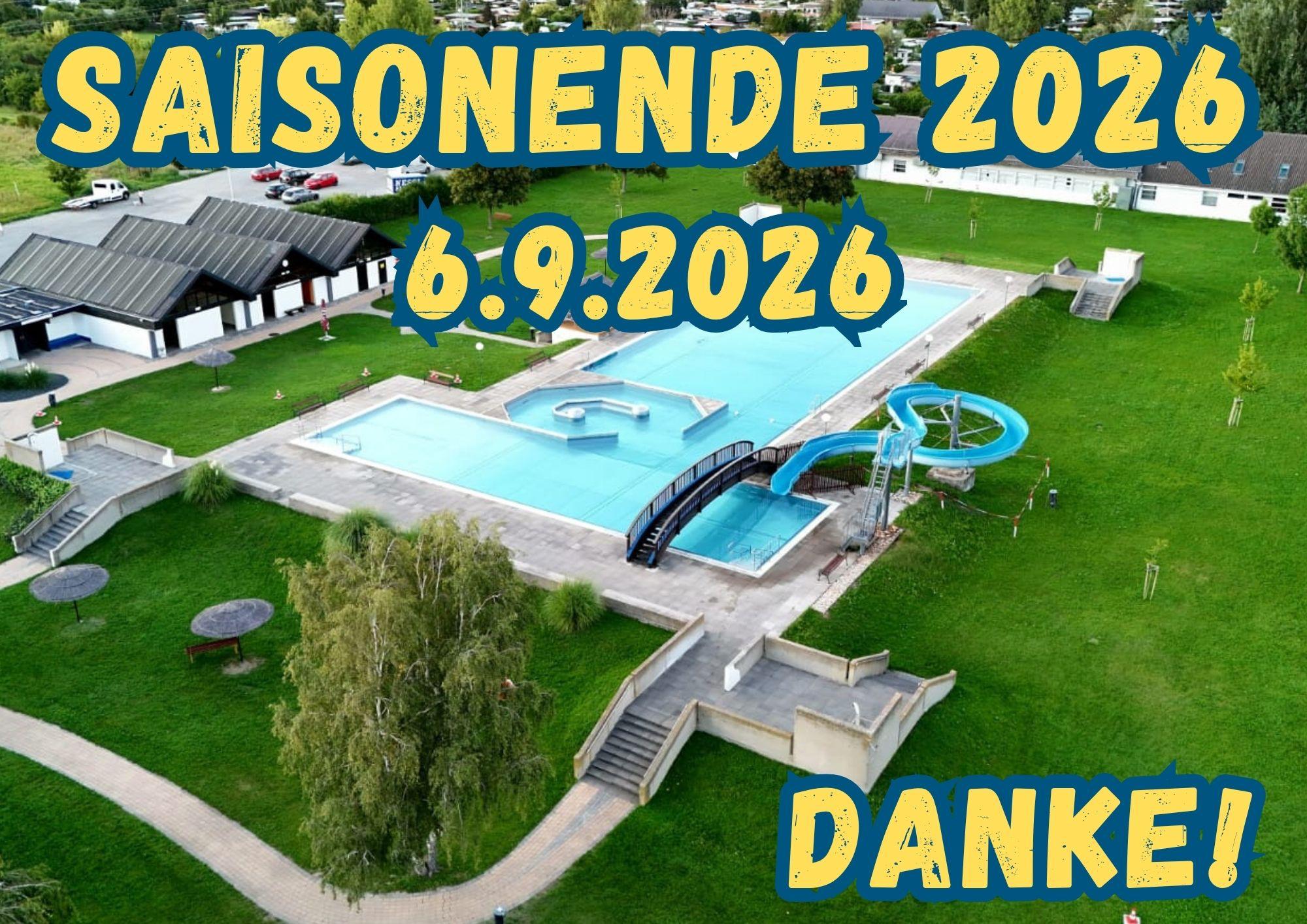 Solarwarmbad Purbach Saisonende