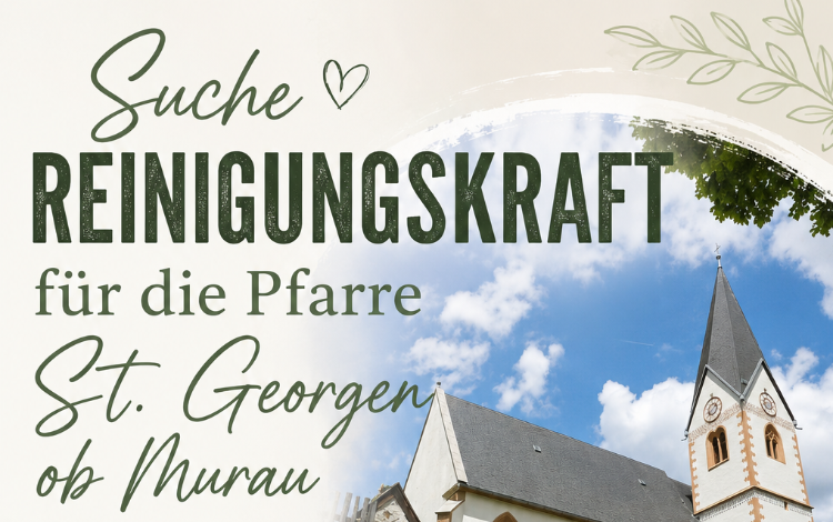 Reinigungskraft Pfarre St. Georgen ob Murau