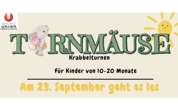 Turnmäuse - Krabbelturnen - für Kinder von 10 bis 20 Monate