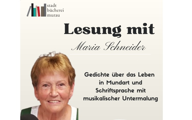 Lesung mit Maria Schneider