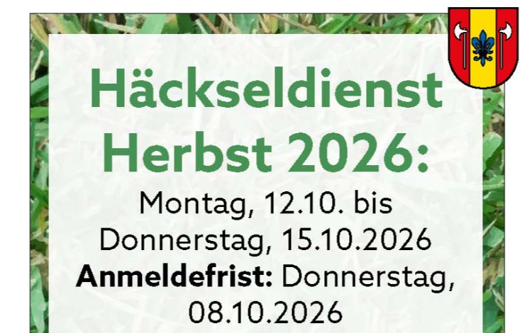 Häckseldienst