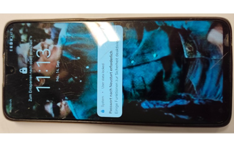 Handy der Marke Huawei gefunden