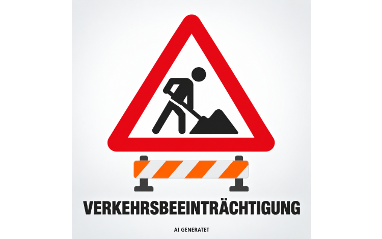 Verkehrsbehinderung Ebenweg