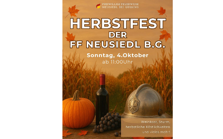 Herbstfest der FF Neusiedl