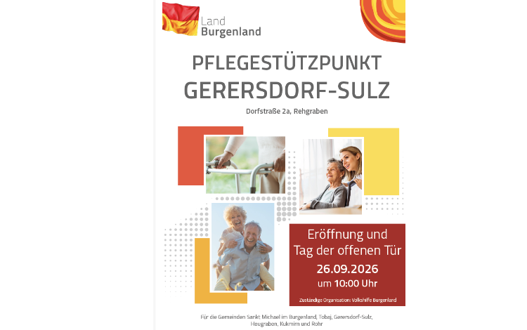 Eröffnung des Pflegestützpunktes in Gerersdorf-Sulz