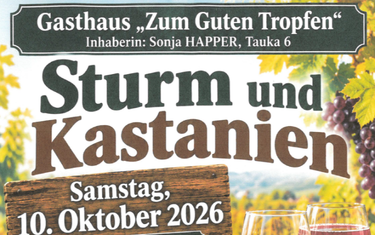 Sturm und Kastanien