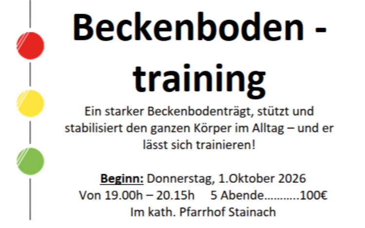 Beckenbodentraining in Stainach