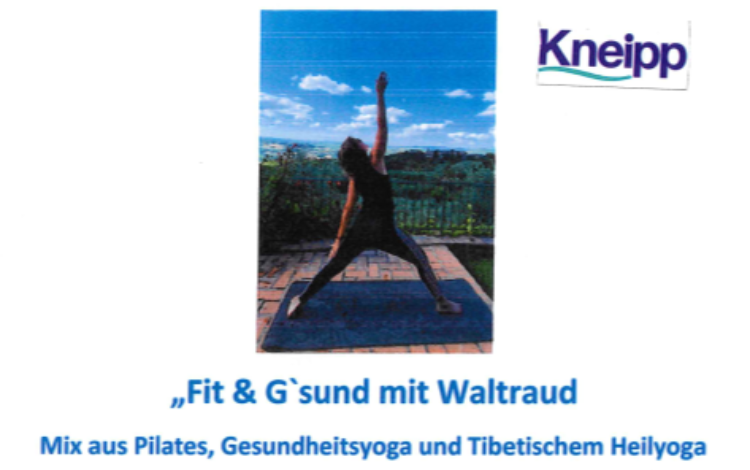 Fit & G´sund mit Waltraud Stenitzer im Kindergarten Unterburg
