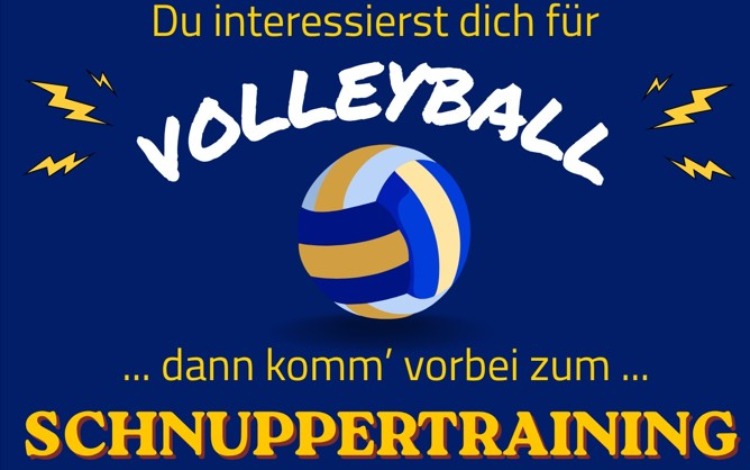 Volleyball Schnuppertraining für Kinder