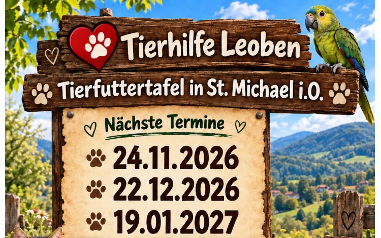 Tierfuttertafel im Gemeindeamt