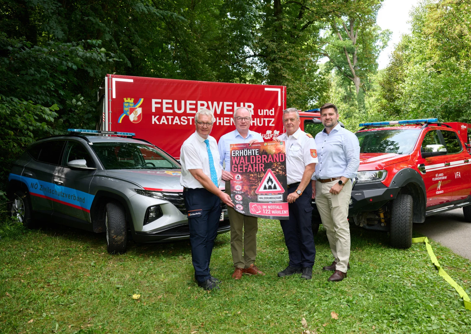 Schwerpunkt-Kampagne zur Prävention von Waldbränden