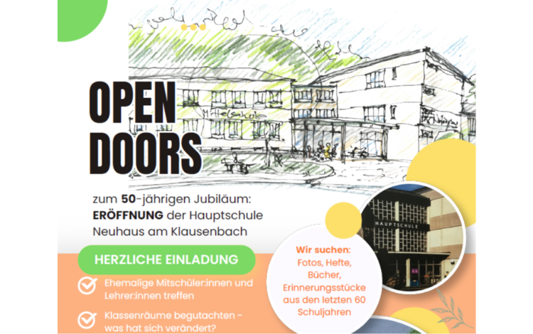 Open Doors zum 50-jährigen Jubiläum