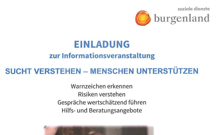 Soziale Dienste Burgenland/Sucht Verstehen - Menschen unterstützen