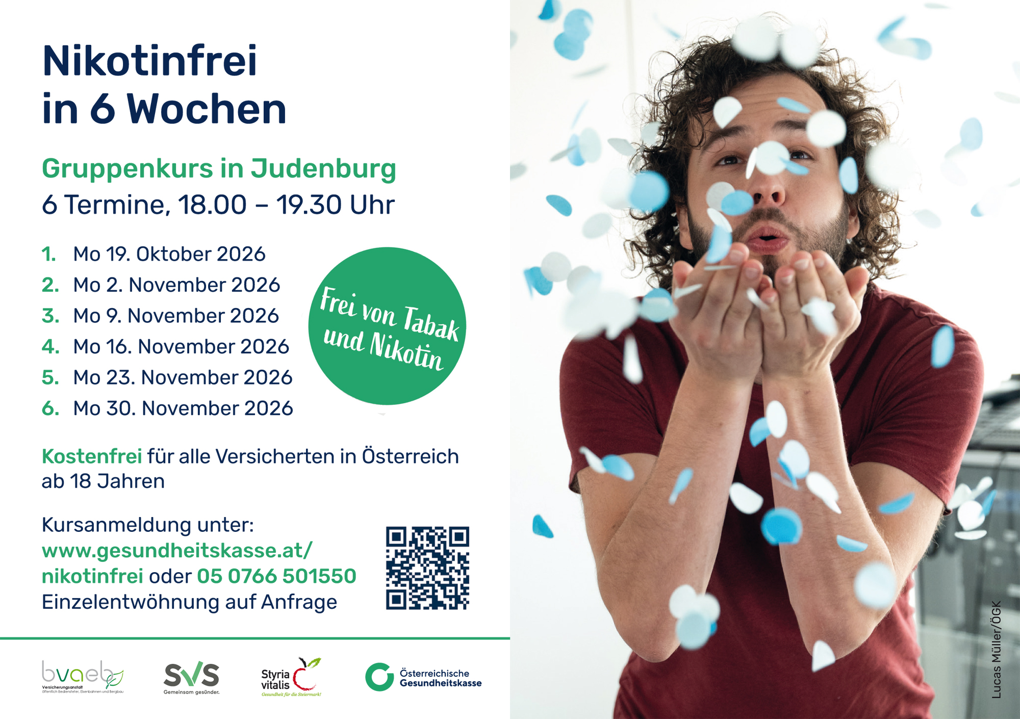 Nikotinfrei in 6 Wochen