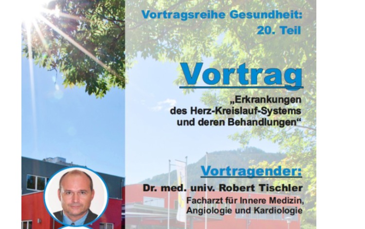Vortrag mit Dr. med. univ. Robert Tischler