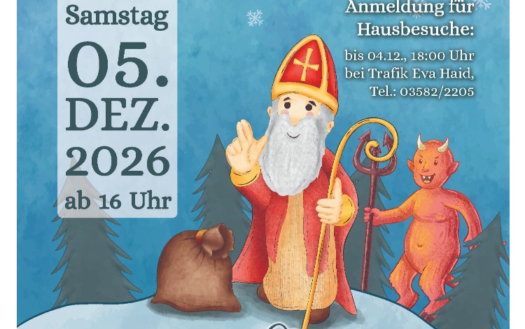 Nikolaus & Krampus Hausbesuche