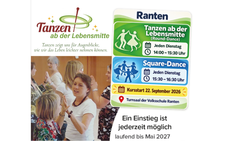 Tanzen ab der Lebensmitte
