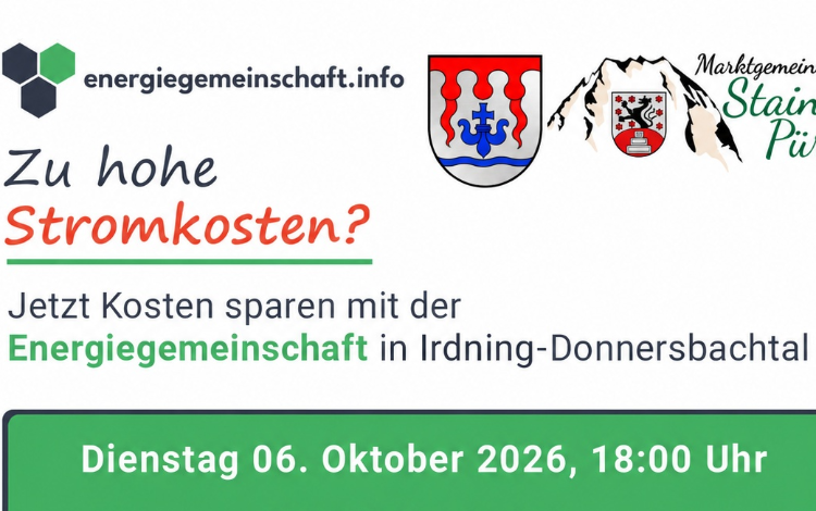 Informationsveranstaltung - Energiegemeinschaft