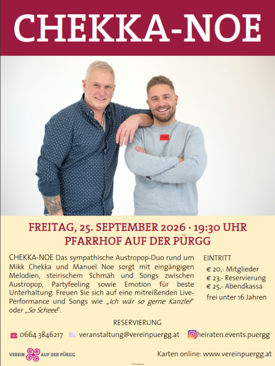 2026-09-25 Chekka Noe in Pürgg