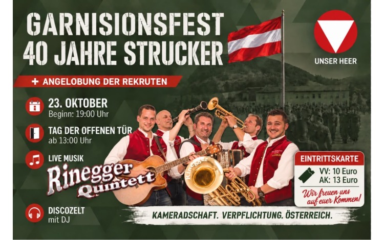 Garnisionsfest - 40 Jahre Strucker