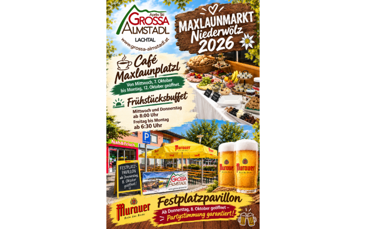 Öffnungszeiten Cafe Maxlaunplatzl