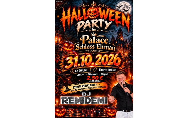 Schloss Ehrnau: Halloweenparty