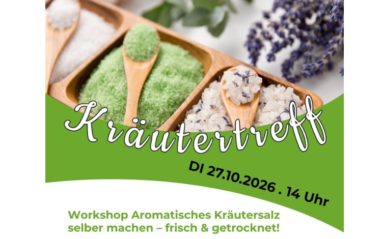 Workshop Aromatisches Kräutersalz