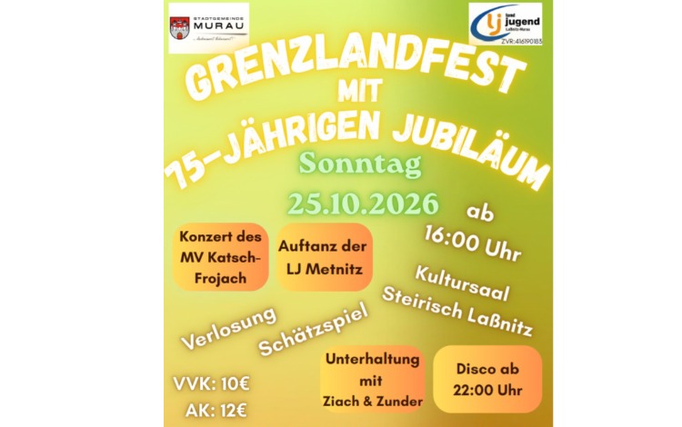 Grenzlandfest mit 15-jährigen Jubiläum