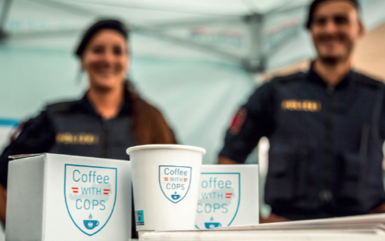 "Coffe with Cops" in Wörschach