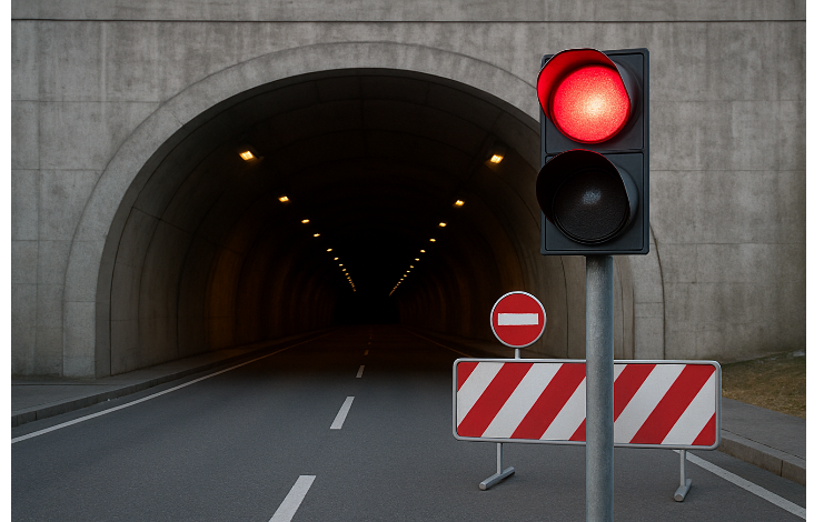 Termine für die Sperre des Gleinalmtunnels