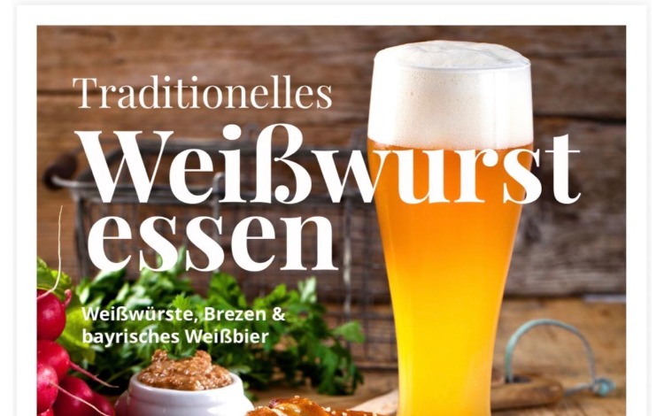 Traditionelles Weißwurstessen
