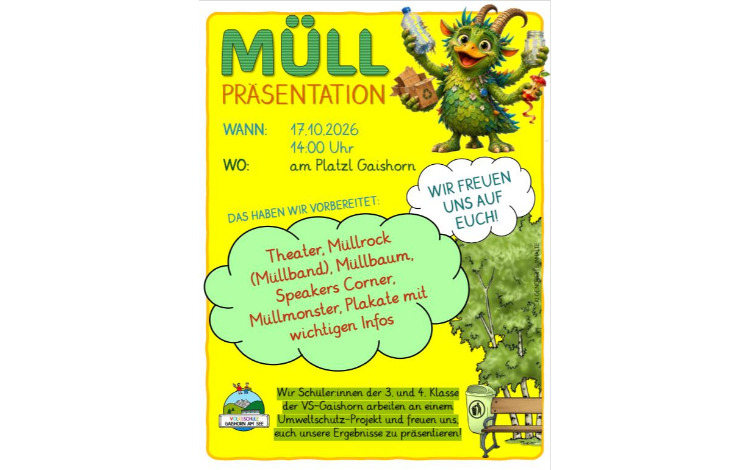 Müll Präsentation