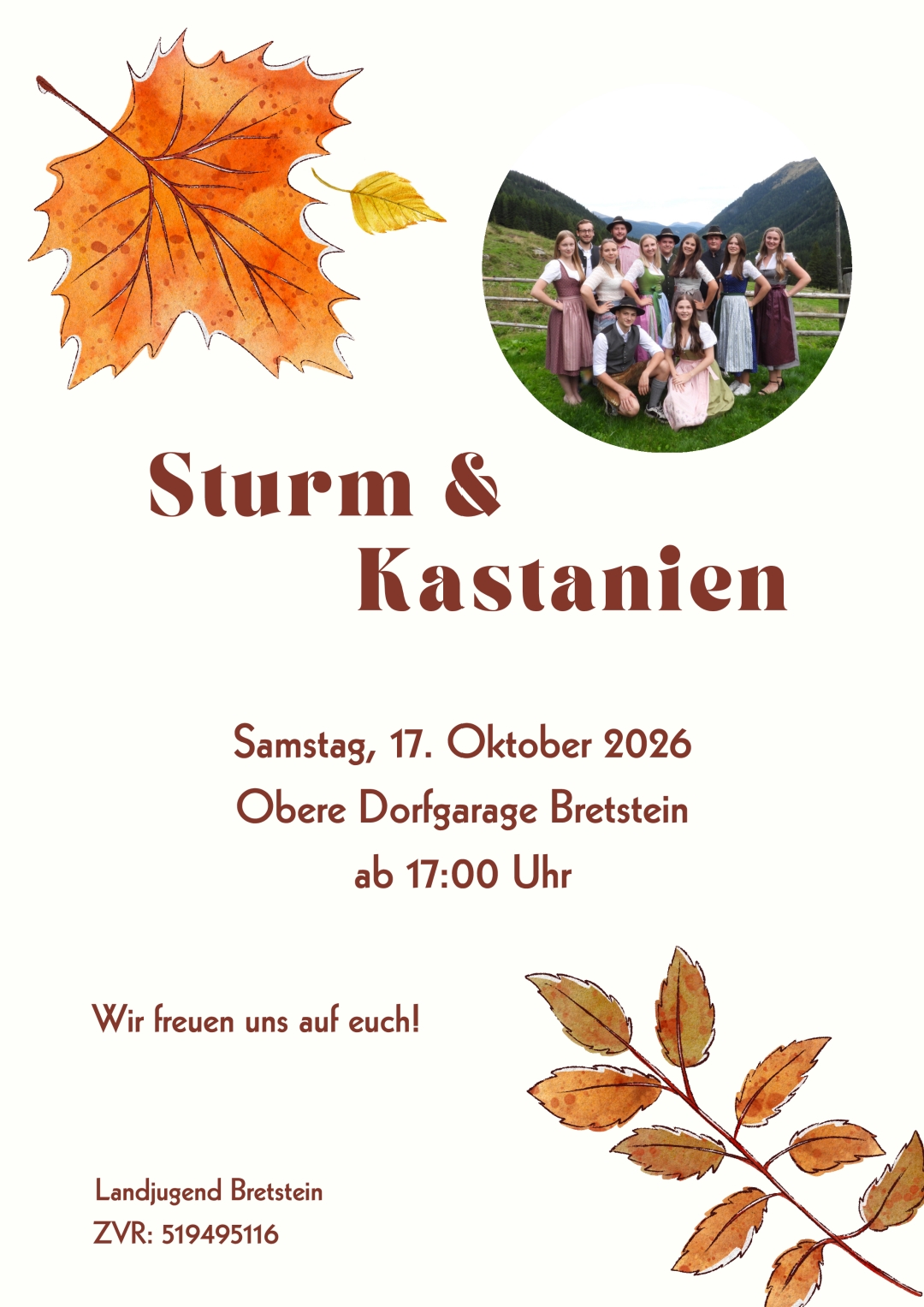 Sturm & Kastanien der LJ Bretstein