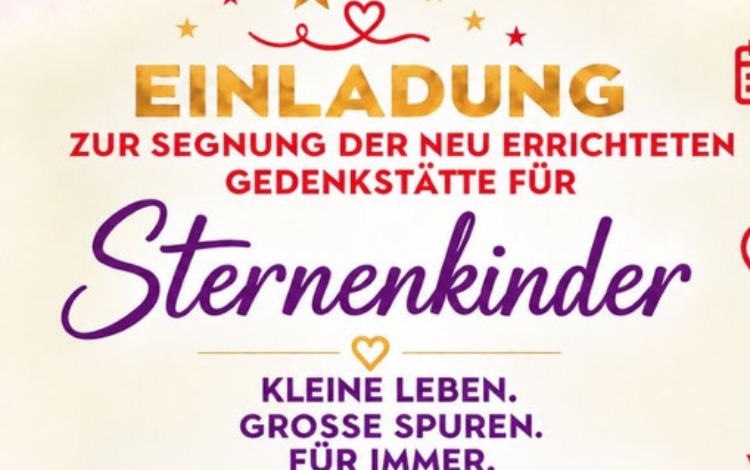 Einweihung Sternenkinder-Gedenkstelle