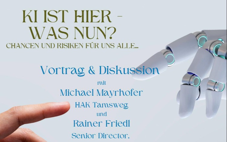 Vortrag & Diskussion "KI ist hier - was nun?"