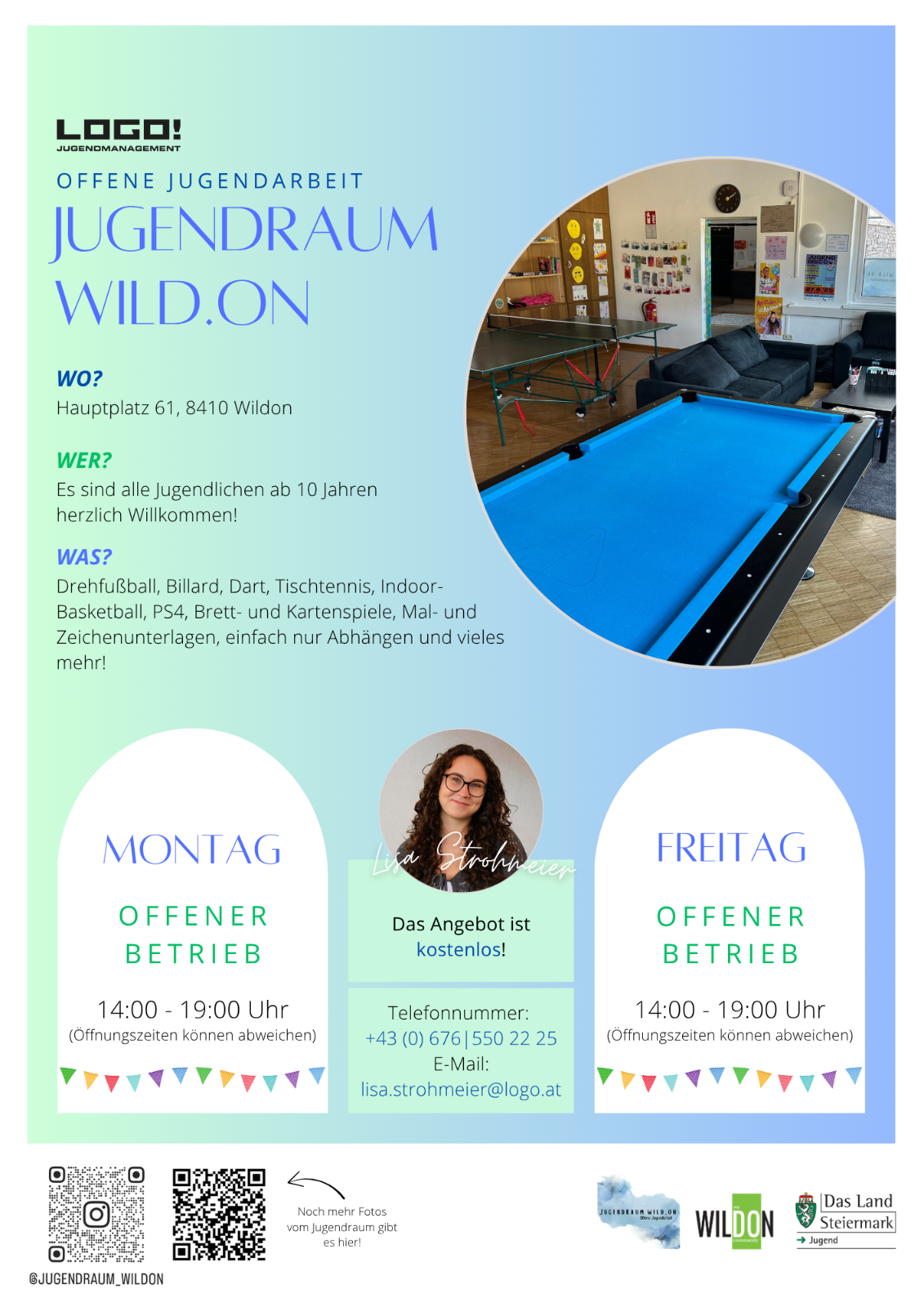 Jugendraum Jugendraum Wild.On Flyer