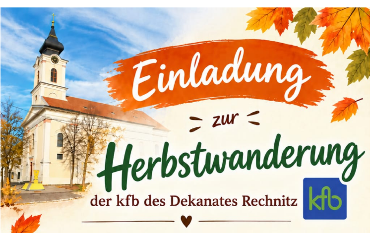 Herbstwanderung der kfb des Dekanates Rechnitz