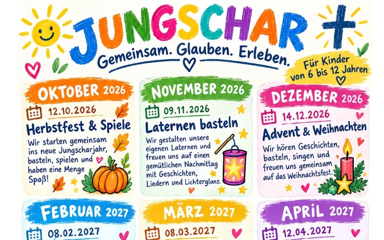 Jungschar - Laternen basteln im Pfarrhof Stainach
